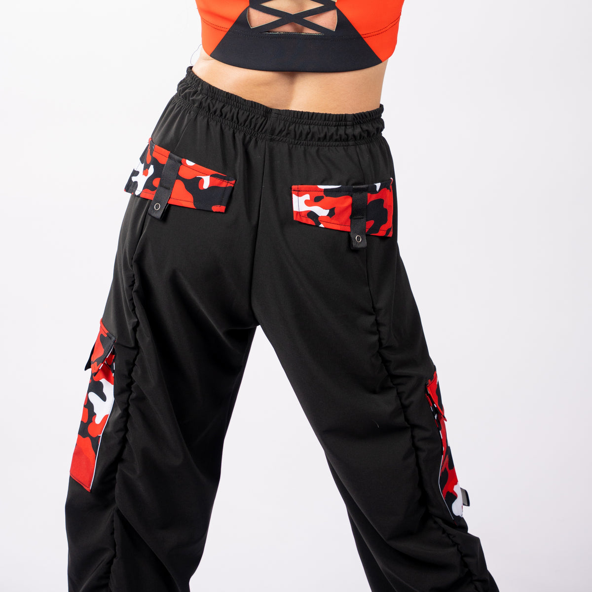 Ladies Ruched Back Cargo Pant