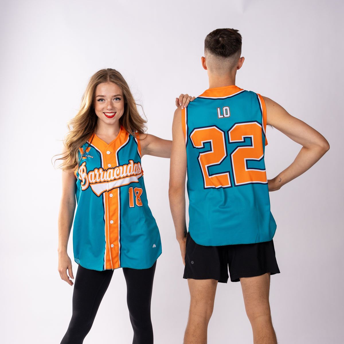 Sleeveless Baseball Jersey