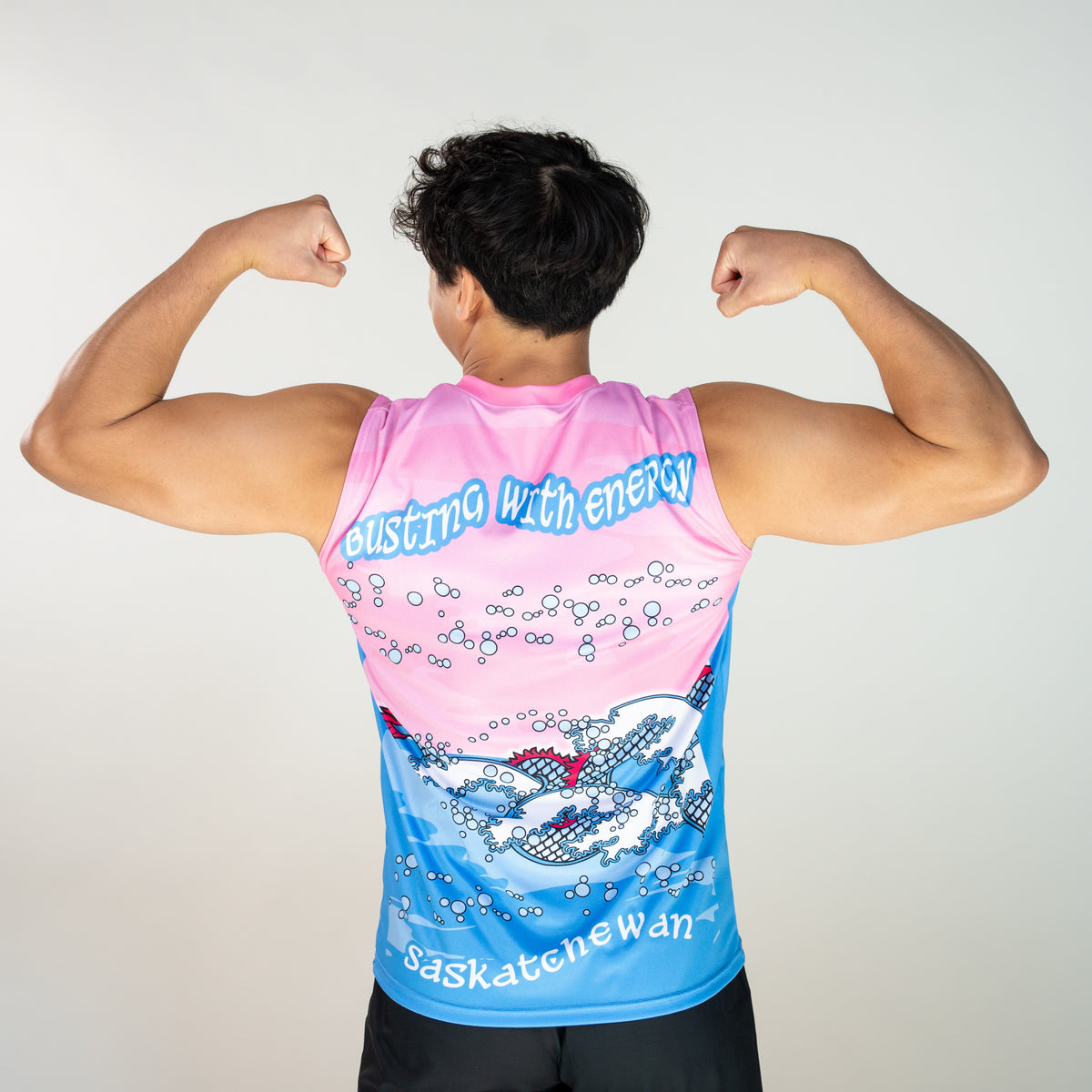 Unisex Sleeveless V-Neck